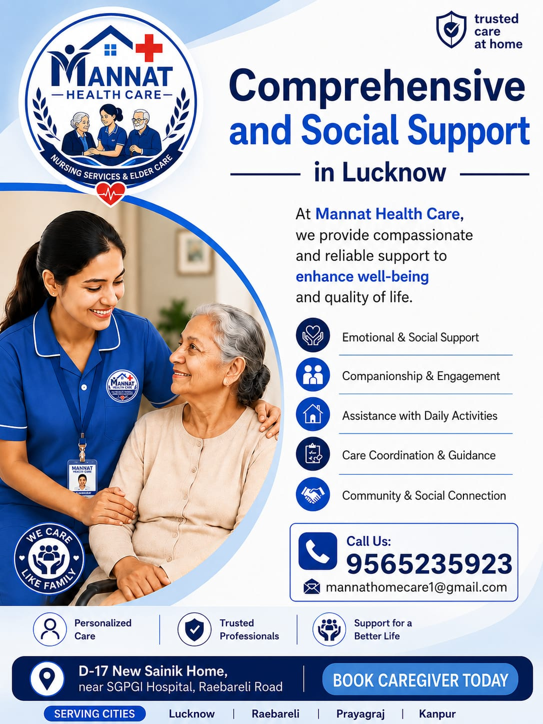 Compassionate home care support